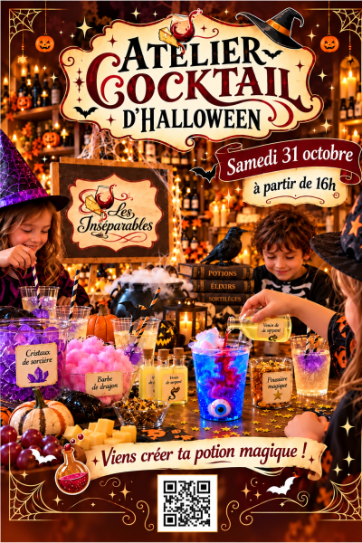 Atelier Cocktail d'Halloween
